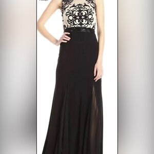 Betsy & Adam Black Maxi Skirt